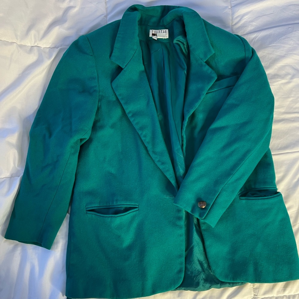 Vintage green blazer